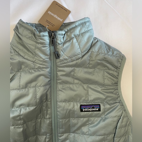 NWT Patagonia Nano Puff Vest Women's Size M Thermal Blue 2024 - Picture 6 of 16